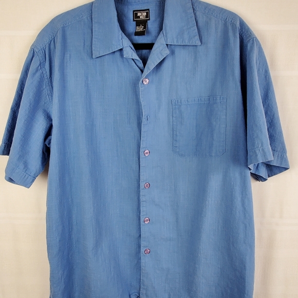 Junction West cotton short sleeve button up shirt - Picture 1 of 6